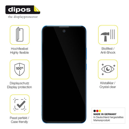 1x 3D Full Cover Schutzfolie für WALTON Primo HM7