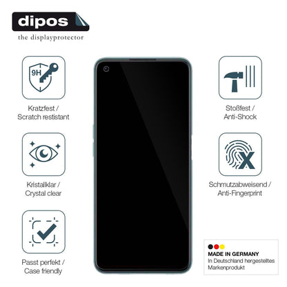 1x 9H Schutzfolie für OPPO A96 Global Panzerfolie