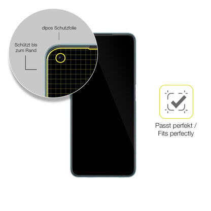 1x 3D Full Cover Schutzfolie für OPPO A96 Global