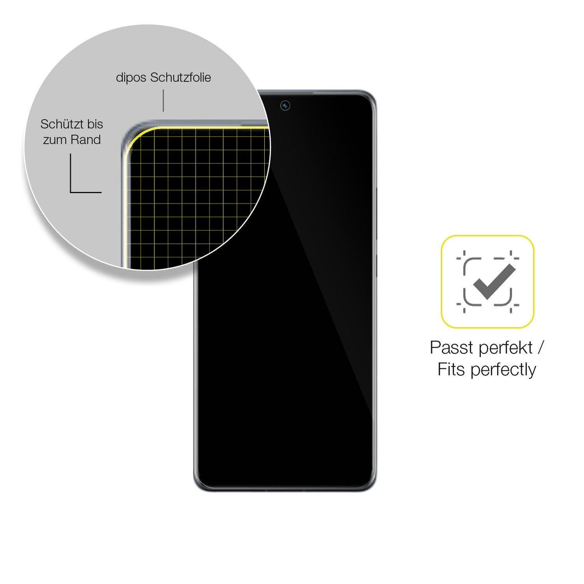 1x 3D Full Cover Schutzfolie für Xiaomi 12