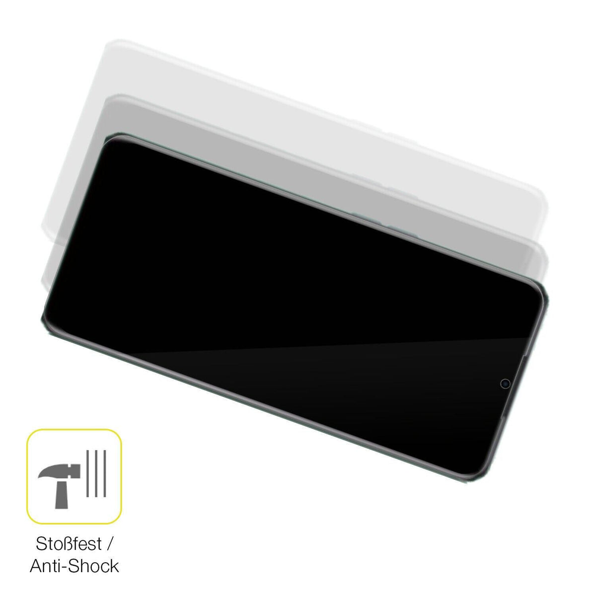 1x 3D Full Cover Schutzfolie für Realme V23i