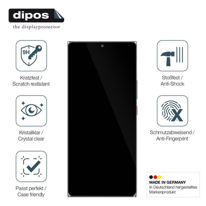 1x 9H Schutzfolie für nubia Z40 Pro Panzerfolie