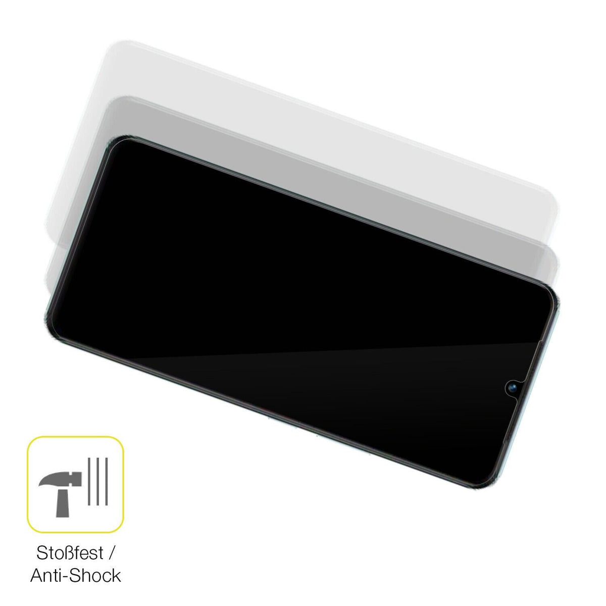 1x 3D Full Cover Schutzfolie für Vivo T1 Pro 5G