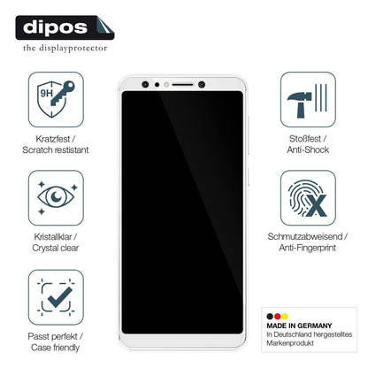 1x 9H Schutzfolie für Asus Zenfone 5 Selfie Pro Panzerfolie