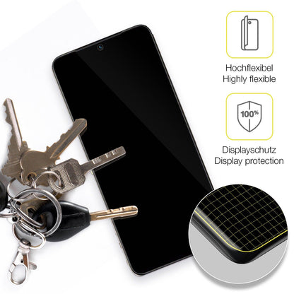 1x 3D Full Cover Schutzfolie für Vivo S15e