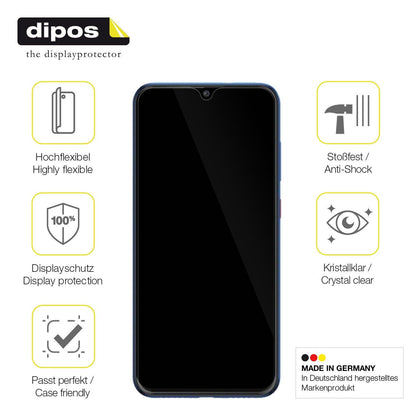1x 3D Full Cover Schutzfolie für Walton Primo RX7