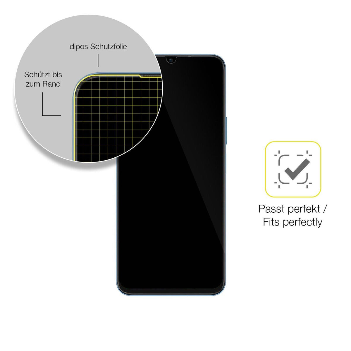 1x 3D Full Cover Schutzfolie für Honor X8 5G