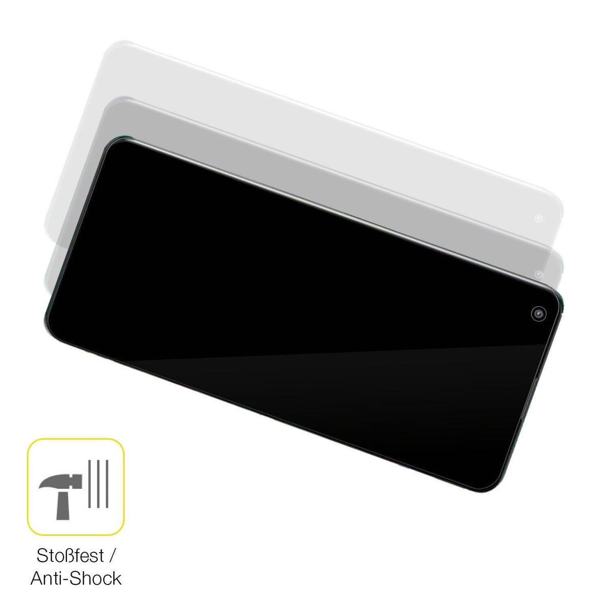 1x 3D Full Cover Schutzfolie für Walton Primo RX9