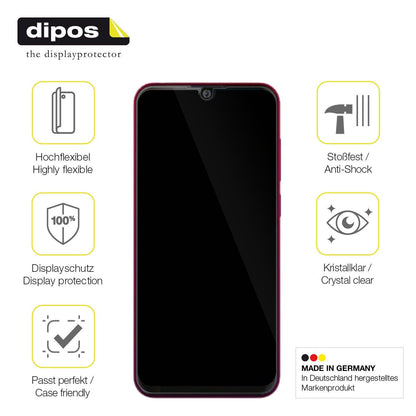1x 3D Full Cover Schutzfolie für Walton Primo H9