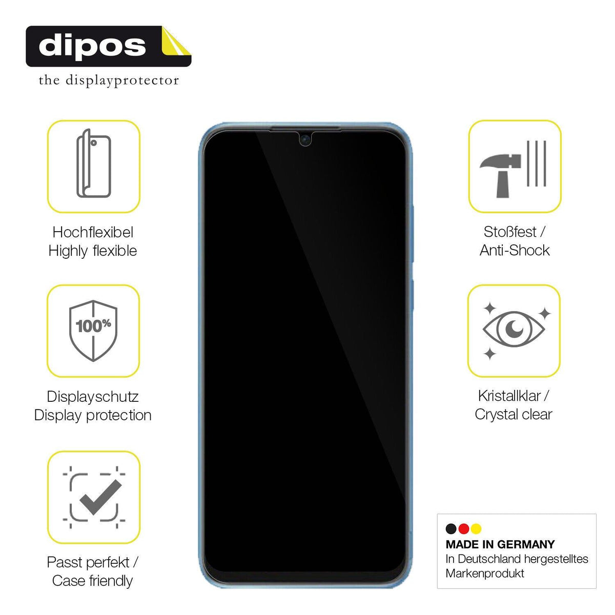 1x 3D Full Cover Schutzfolie für OSCAL C60