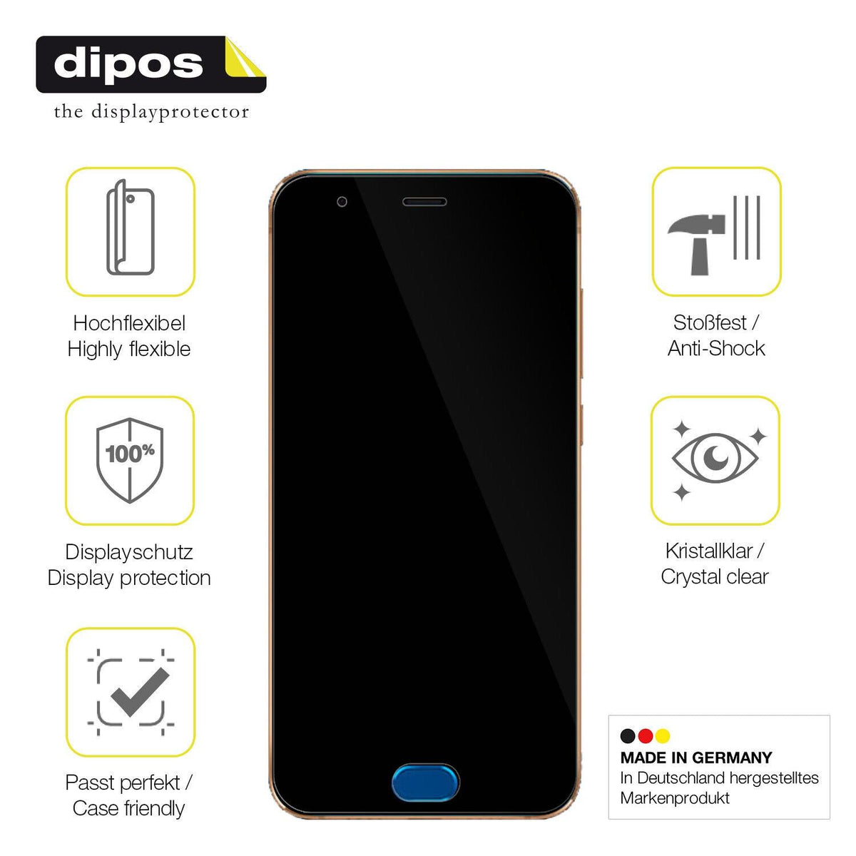 1x 3D Full Cover Schutzfolie für Xiaomi Mi Note 3