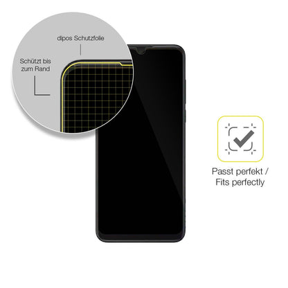 1x 3D Full Cover Schutzfolie für SHARP Aquos V6