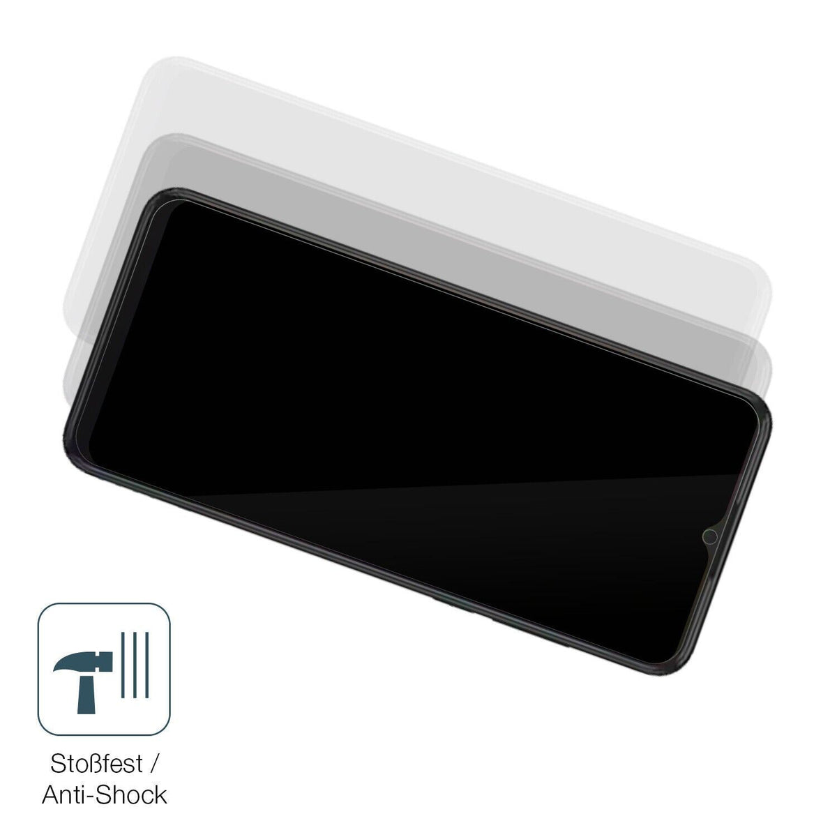1x 9H Schutzfolie für SHARP Aquos V6 Plus Panzerfolie
