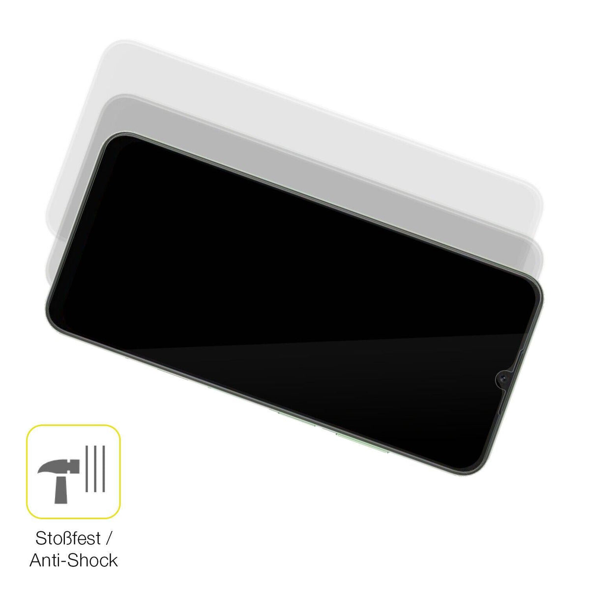 1x 3D Full Cover Schutzfolie für Blackview A52