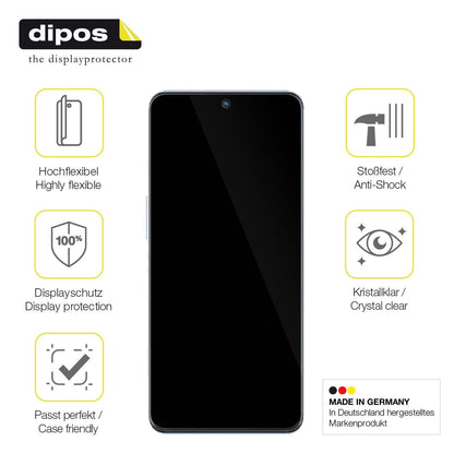 1x 3D Full Cover Schutzfolie für ZTE Axon 40 SE