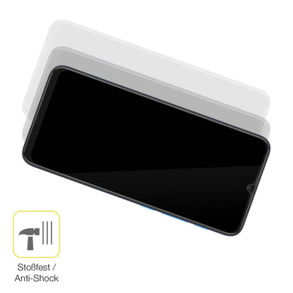 1x 3D Full Cover Schutzfolie für MOTOROLA Moto E7 Power