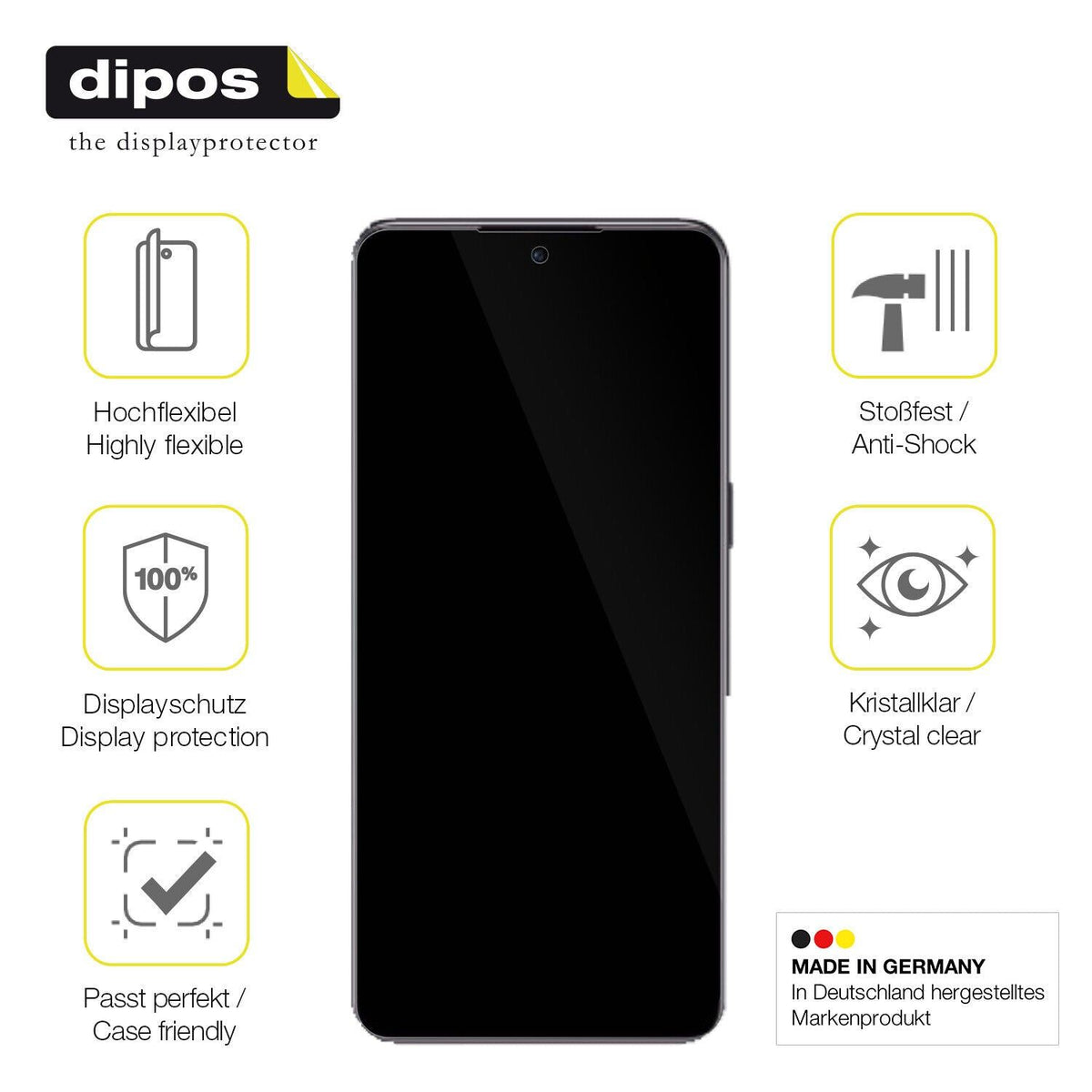 1x 3D Full Cover Schutzfolie für OnePlus Ace Pro 5G