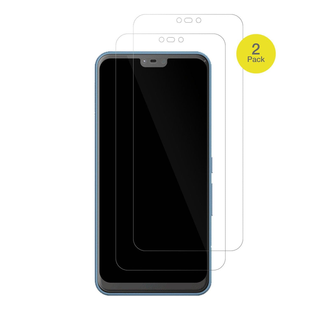 1x 3D Full Cover Schutzfolie für Fujitsu Arrows J