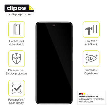 1x 3D Full Cover Schutzfolie für OPPO Reno9 Pro