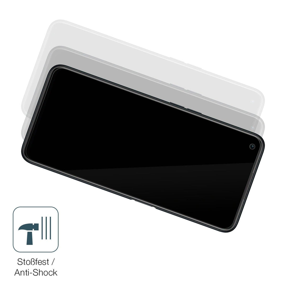 1x 9H Schutzfolie für OPPO A76 Panzerfolie