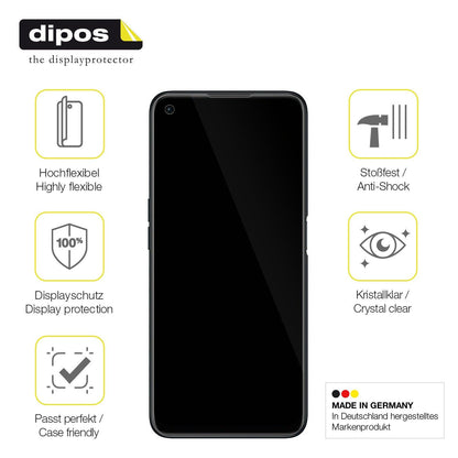 1x 3D Full Cover Schutzfolie für OPPO A76