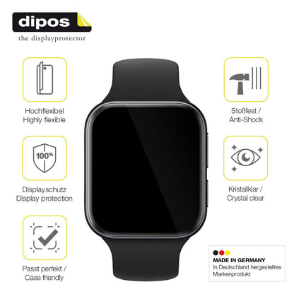 1x 3D Full Cover Schutzfolie für OPPO Watch 3