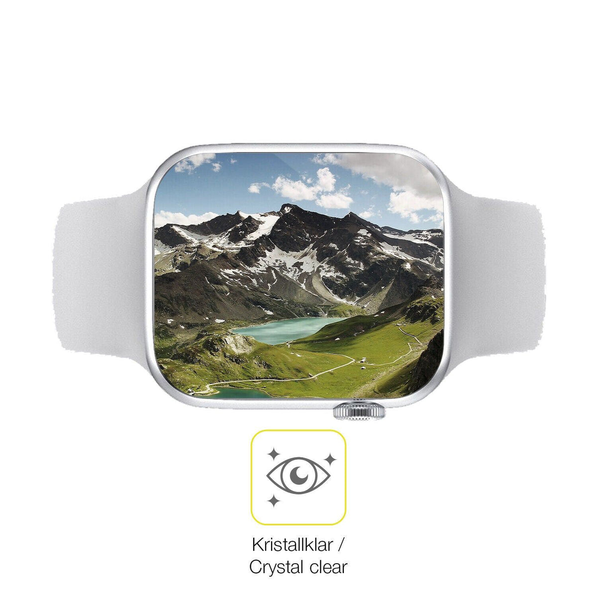 1x 3D Full Cover Schutzfolie für Iwo Watch 7 Pro