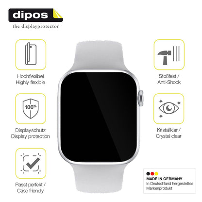 1x 3D Full Cover Schutzfolie für Iwo Watch 7 Pro