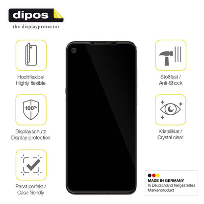 1x 3D Full Cover Schutzfolie für Hisense U30