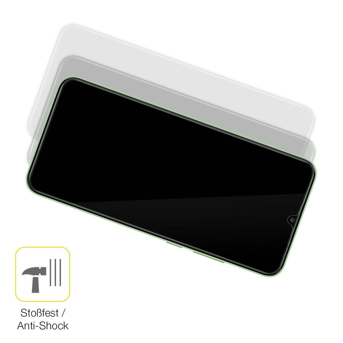 1x 3D Full Cover Schutzfolie für Symphony Z55