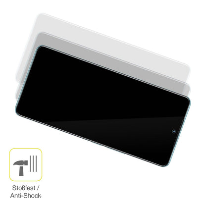 1x 3D Full Cover Schutzfolie für Vivo V25 Pro