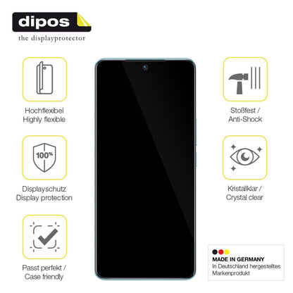1x 3D Full Cover Schutzfolie für Vivo V25 Pro