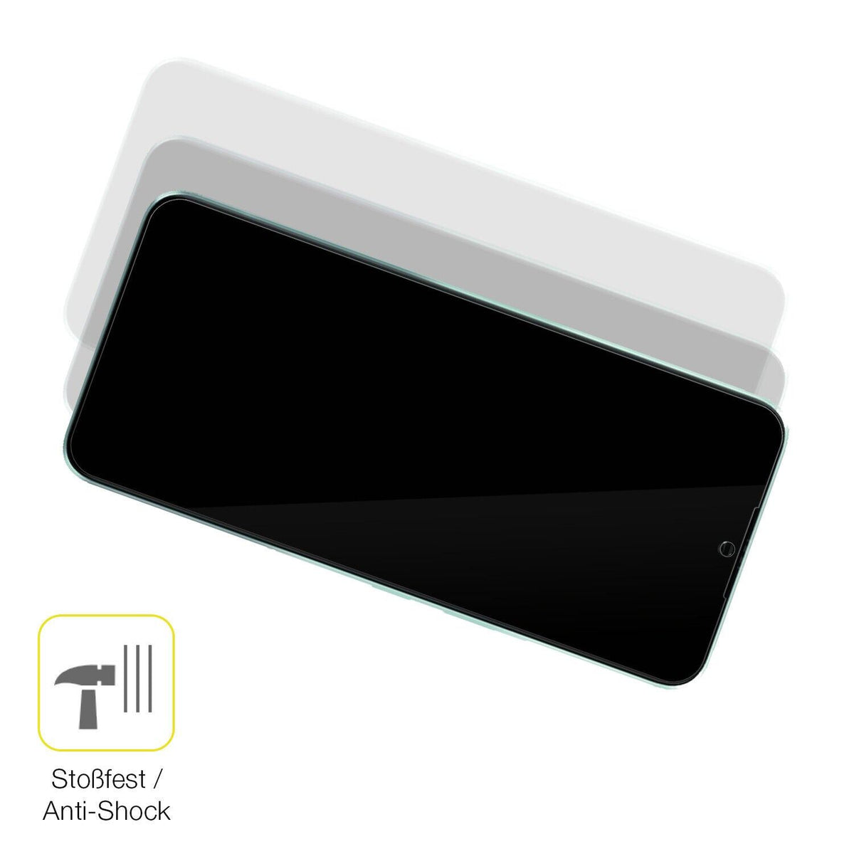 1x 3D Full Cover Schutzfolie für Itel Vision 3 Plus