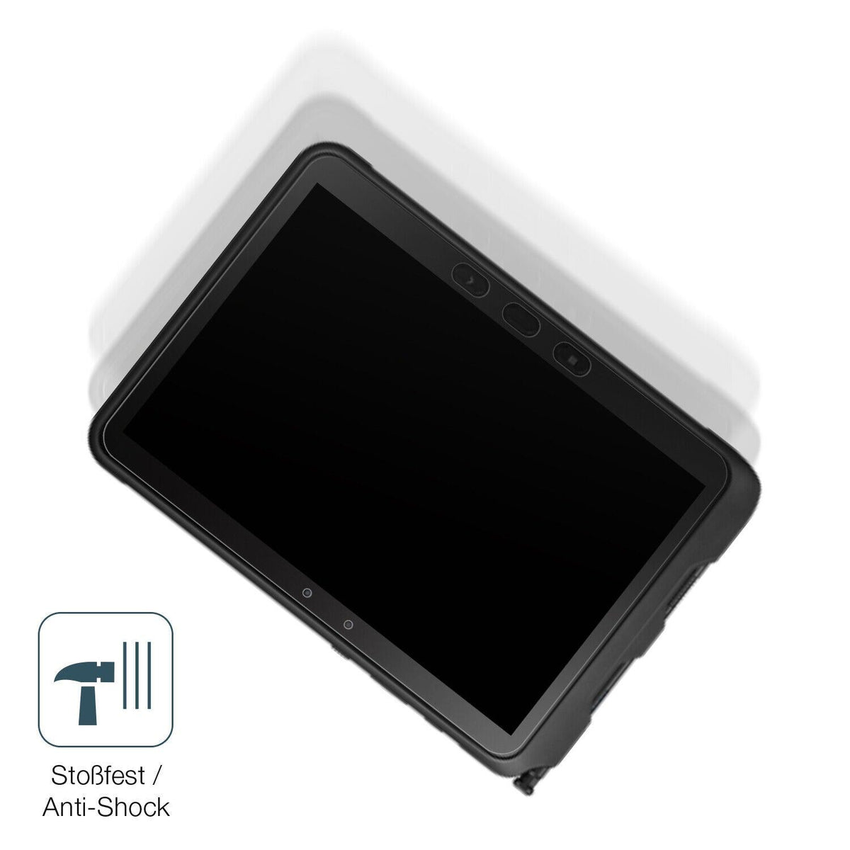 1x 9H Schutzfolie matt für Samsung Galaxy Tab Active 4 Pro Panzerfolie