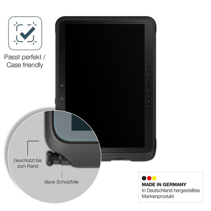 1x 9H Schutzfolie matt für Samsung Galaxy Tab Active 4 Pro Panzerfolie