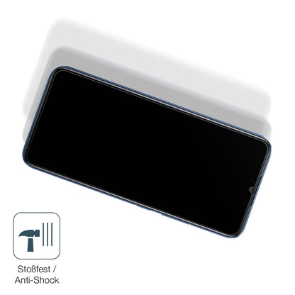 1x 9H Schutzfolie matt für Oppo Realme C3i Panzerfolie