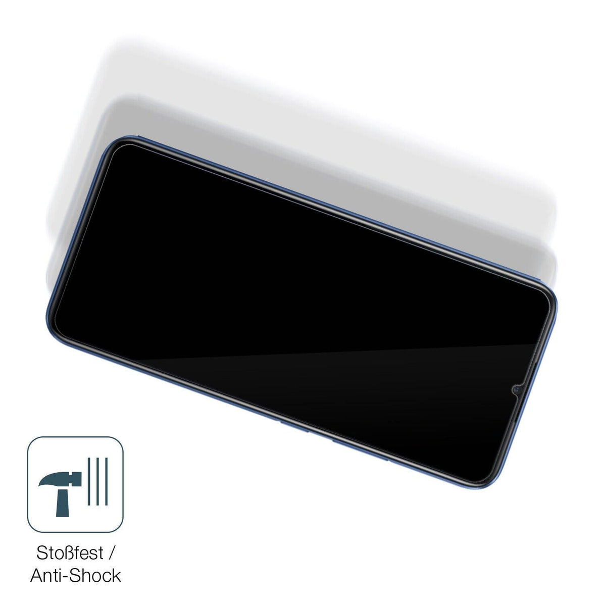 1x 9H Schutzfolie für Oppo Realme C3i Panzerfolie