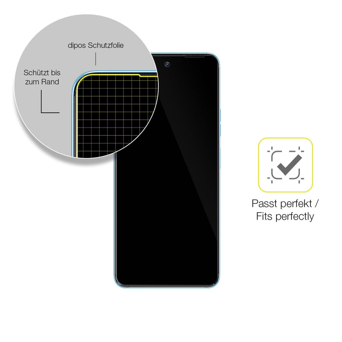 1x 3D Full Cover Schutzfolie für Tecno Camon 19 Neo