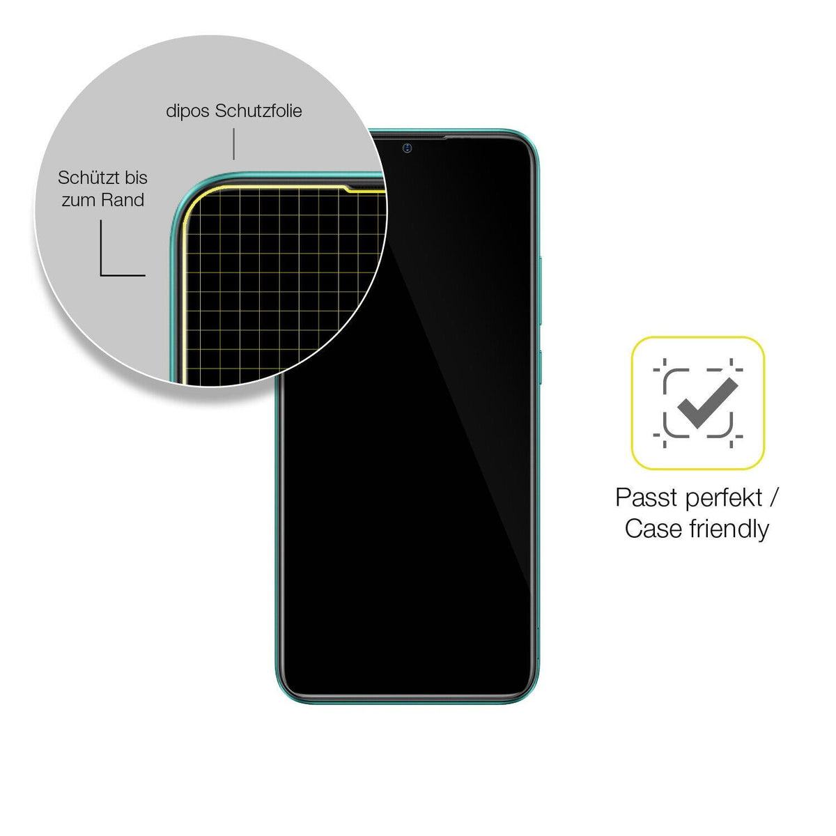 1x 3D Full Cover Schutzfolie für Ulefone Note 10P