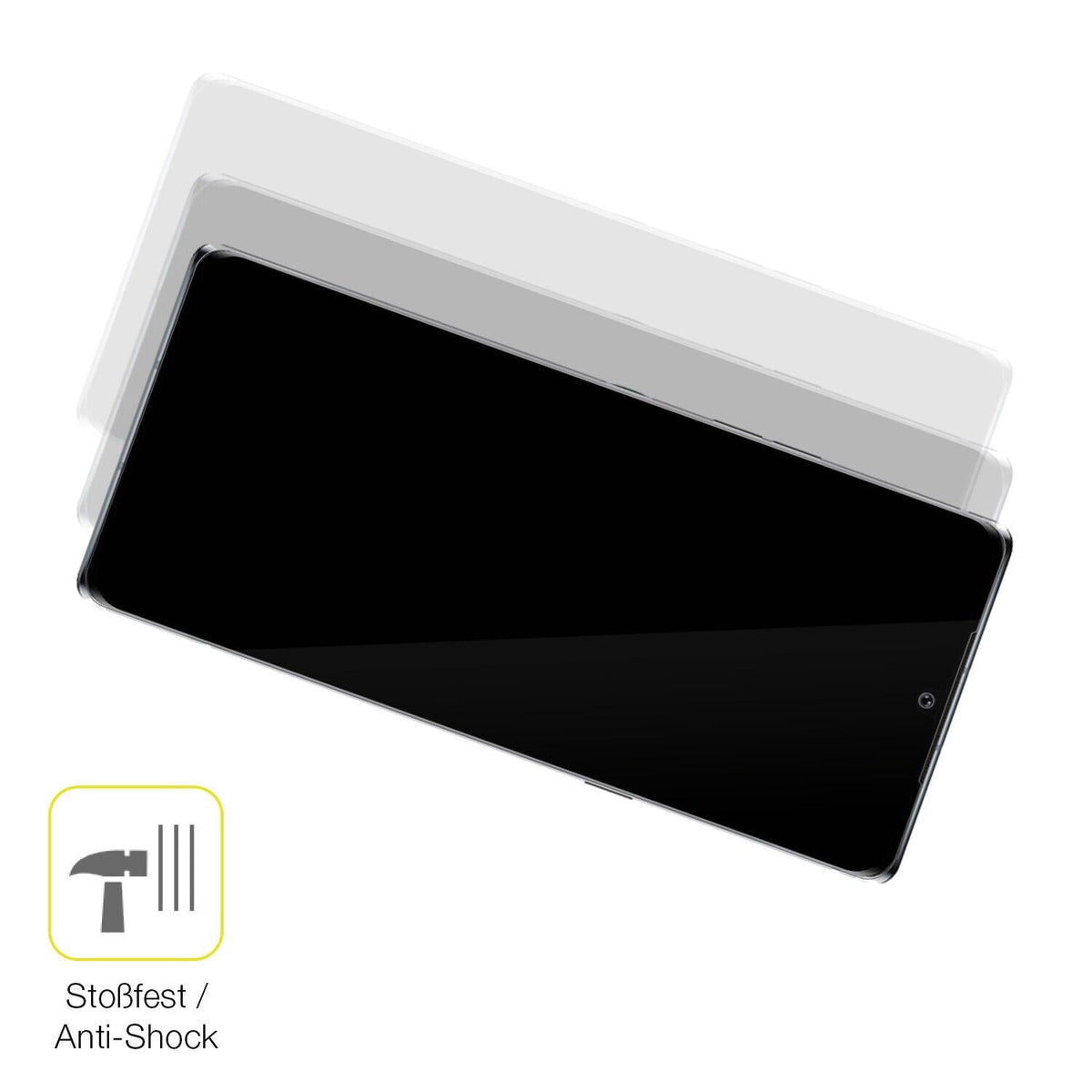1x 3D Full Cover Schutzfolie für LG Velvet 5G UW