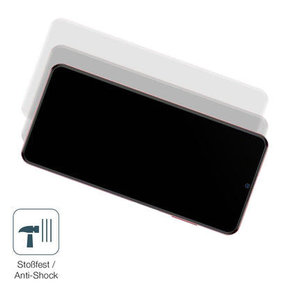 1x 9H Schutzfolie matt für ZTE Blade V40 Vita Panzerfolie