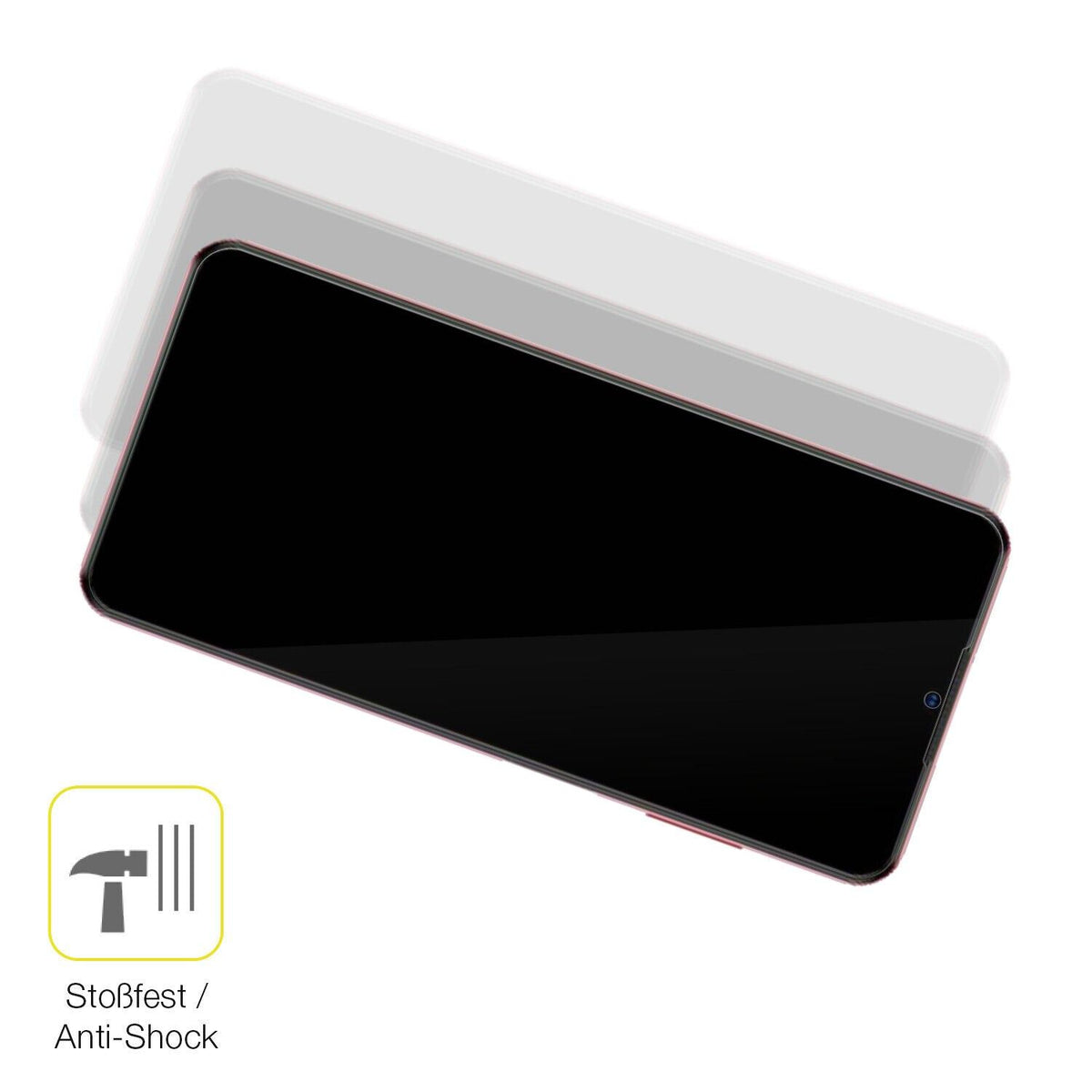 1x 3D Full Cover Schutzfolie für ZTE Blade V40 Vita