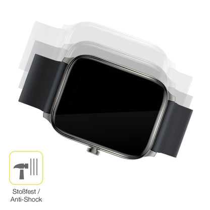 1x 3D Full Cover Schutzfolie für Haylou GST Smartwatch
