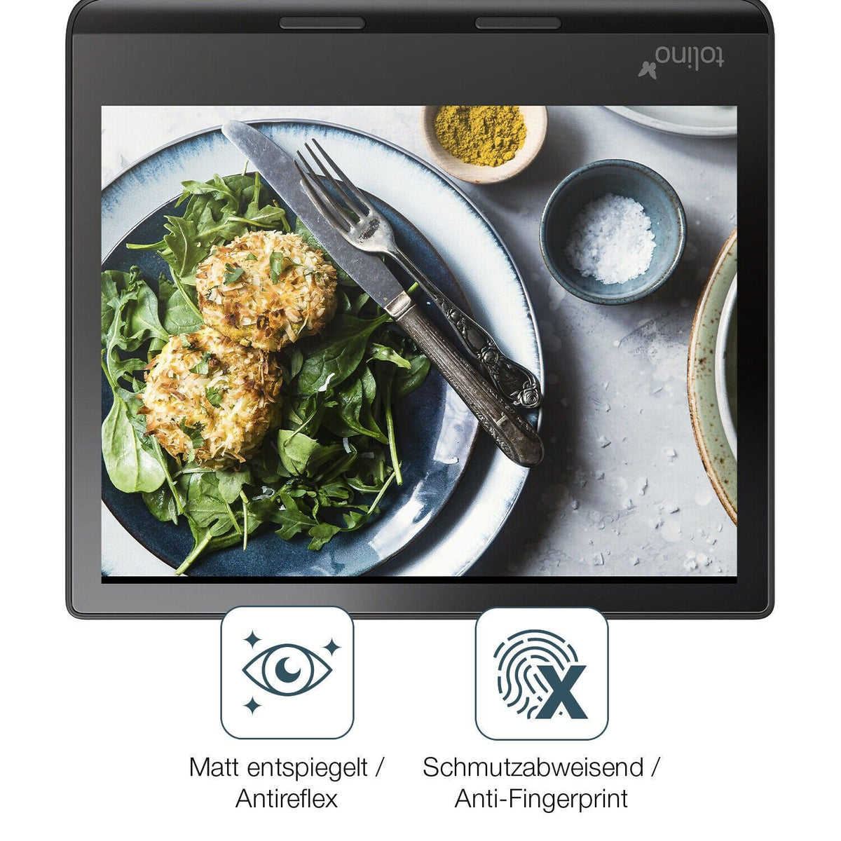 1x 9H Schutzfolie matt für Tolino Epos 3 e-Book Reader Panzerfolie