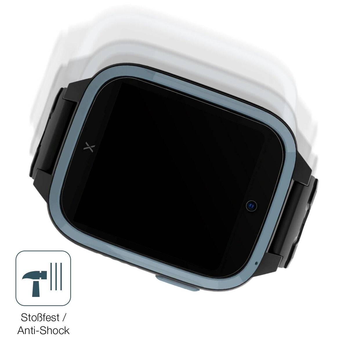 1x 9H Schutzfolie matt für Xplora XGO3 Kinder-Smartwatch Panzerfolie