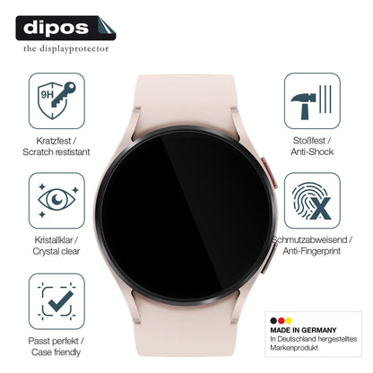 1x 9H Schutzfolie für Samsung Galaxy Watch 5 (40mm) Panzerfolie