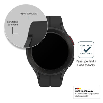 1x 9H Schutzfolie matt für Samsung Galaxy Watch 5 Pro Panzerfolie
