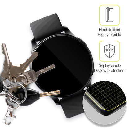 1x 3D Full Cover Schutzfolie für OnePlus Nord Smartwatch
