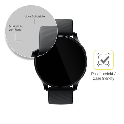 1x 3D Full Cover Schutzfolie für OnePlus Nord Smartwatch