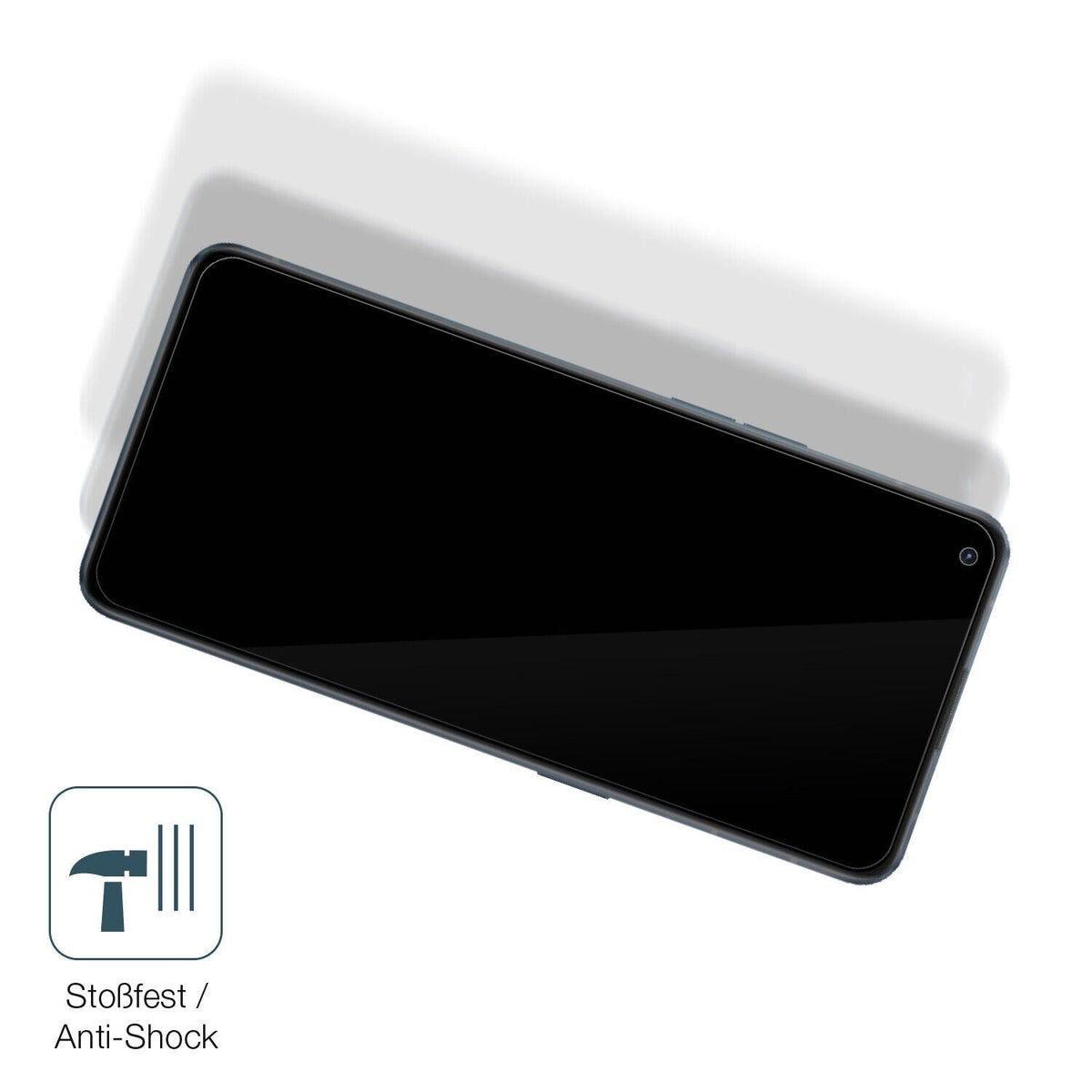 1x 9H Schutzfolie für OPPO Reno6 4G Panzerfolie